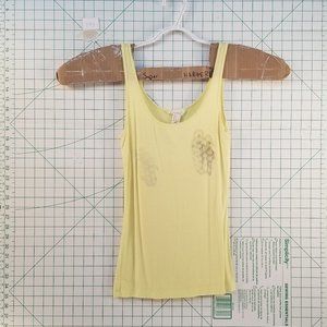 Forever 21 Yellow Tank Top Small